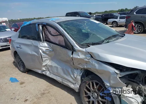 2017 Nissan Sentra S из США, поврежденный, VIN 3N1AB7APXHY388197